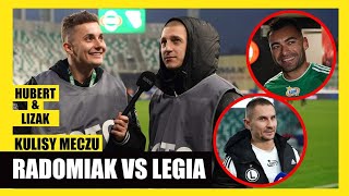 HUBERT X LIZAK KULISY MECZU PRZYJAŹNI  LEGIA VS RADOMIAK [upl. by Rachael]