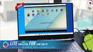 Best Android Emulator 1gb RAM PC Without Graphics Card [upl. by Ambler863]