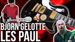 Epiphone Björn Gelotte Les Paul Custom Demo  The Perfect Signature Model [upl. by Chimene]