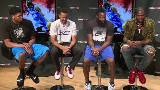 NBA2K Uncensored Kevin Durant Talks About Meeting Stephen Curry [upl. by Mcferren]