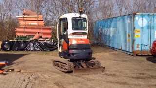 Kubota U20 3V 22 tons minigraver [upl. by Tisdale]