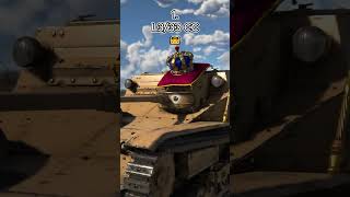 Tanks with great personality🤗warthunder tank funny gaming shorts feed fyp memes fy short [upl. by Eibor]