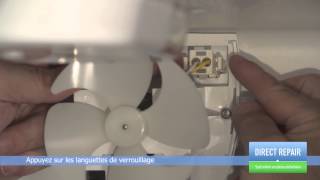 Remplacer le ventilateur de circulation dair dans un réfrigérateur [upl. by Raynard]