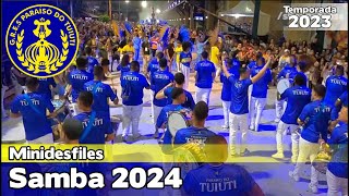 Paraíso do Tuiuti 2024 ao vivo  Minidesfile na Cidade do Samba MD24 [upl. by Vinnie414]