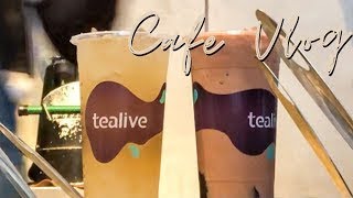 cafe vlog tealive 2  honey lemon with aloe vera 🍋🍯 [upl. by Bonaparte430]