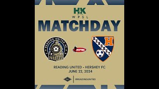 2024 Reading United WPSL v Hershey FC [upl. by Enilegna]