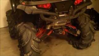 Polaris Sportsman 800 True Dual Exhaust [upl. by Sabrina]