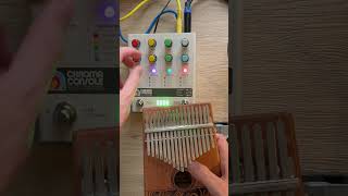 using the mic on a dictaphone to make a kalimba sound ambient [upl. by Nibor653]