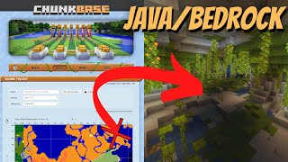 Como Buscar Lush Caves En ChunkBase◽️Minecraft JavaBedrock [upl. by Etnaihc]