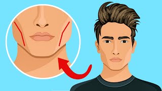 How to Get a Chiseled Jawline For Men [upl. by Aneleve]