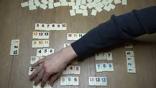 How to Play Rummikub With Actual Gameplay [upl. by Ekle]