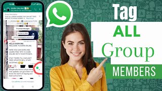 How To Tag Everyone In A Whatsapp Group [upl. by Geerts]