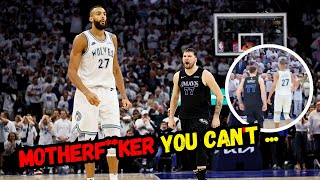 Luka Doncic Destroys Rudy Gobert with Epic GameWinner and Savage Trash Talk [upl. by Oech]