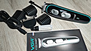 VGR V055 Cordless Hair amp Beard Trimmer Review [upl. by Inus]