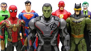 Huge Titan Hero Series Collection  DC Batman  Marvel SpiderMan  Hulk [upl. by Biancha]