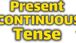 Present Continues Tense By Sir Ibrar  HUSN E ElM Academyenglishgrammar tense youtube [upl. by Iduj]