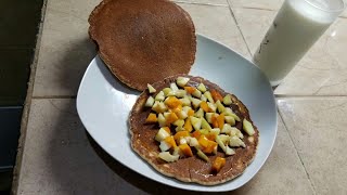 Receta De Hotcakes de AvenaComo Hacer Hotcakes de Avena y Harina [upl. by Yborian]