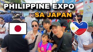 PUNTA KAMI NG PHILIPPINE EXPO DITO SA JAPAN  Buhay sa Japan [upl. by Ehtnax]