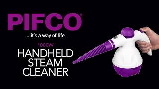 Pifco 1000W Handheld Steam Cleaner [upl. by Hannaj898]