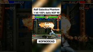 Ralf Galactica Phantom vs Andy Bogard KOF 98 kofnodead kof kof98 arcade shorts arcadegames [upl. by Zed]