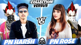 PN HARSH ⚡ vs 🥵 PN ROSE Collection Versus  Most Funniest Video Ever  Garena Free Fire [upl. by Cloutman]