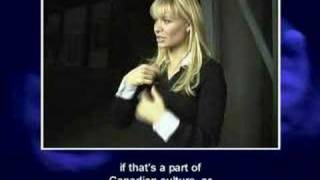 Deaf TV the Television Program Part 3 Deanne Bray actress [upl. by Ttimme208]