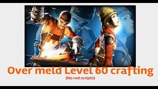 FFXIV  Over melded 60 crafting Gear [upl. by Ginnifer]