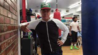 hall of fame trainer Joe Goossen who is P4P king of boxing today EsNews Boxing [upl. by Aidni27]