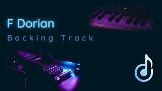 F Dorian  Backing track for guitar  City Lights [upl. by Rocco]