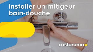 Comment installer un mitigeur bain douche  Castorama [upl. by Ahsilram]