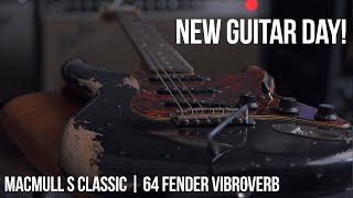 Macmull S Classic with a 1964 Fender Vibroverb  New Strat Day [upl. by Wilburn]