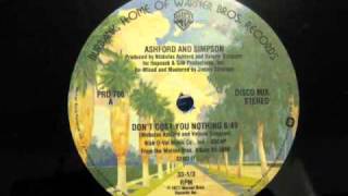 Ashford And Simpson  Dont Cost You Nothing [upl. by Cathrine]