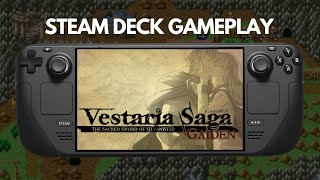 A new game from the creator of FIRE EMBLEM  Vestaria Saga II on Steam Deck [upl. by Gluck745]