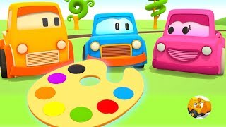 Videos educativos infantil  Coches inteligentes aprenden los colores [upl. by Astra]