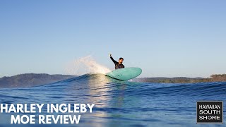 Harley Ingleby Moe Surfboard Review by Kevin [upl. by Ynettirb]