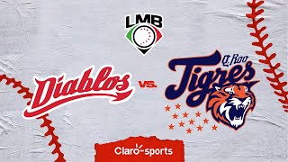 ¡EN VIVO Tigres vs Diablos Rojos del México 25 de junio 2023 [upl. by Gautea]