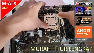 Motherboard AM5 Murah Chipset B650 tapi seharga A620 Fitur Lengkap Biostar B650MPE Pro [upl. by Zumstein13]