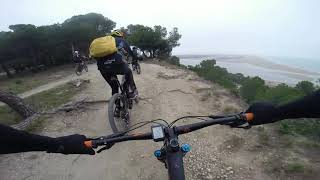 Rando vtt sur les falaises de Leucate 2019 [upl. by Abbi533]