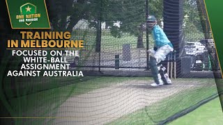 Training in Melbourne Focused on the whiteball assignment against Australia 🏏  PCB  MA2A [upl. by Eves973]