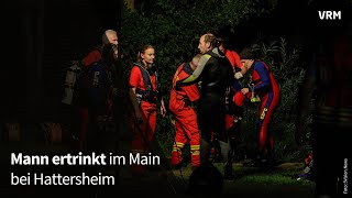 Mann ertrinkt im Main bei Hattersheim [upl. by Hunter870]