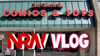 Captains Comics and Toys Store Charleston South Carolina A NRW VLOG Comic Store Collectibles [upl. by Aleet]