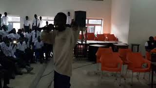 Siliboi and Destiny bwoy performance in Biyaya Secondary School [upl. by Nekciv]