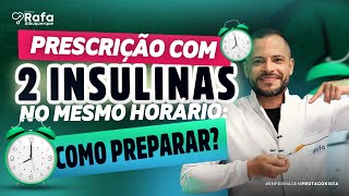 Como preparar a Insulina Regular e NPH NA PRÁTICA [upl. by Tteirrah]