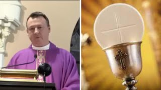 NEW Eucharist miracle in the USA Priest says communion host duplicated itself during mass [upl. by Etnaik]