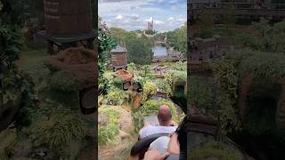 Tianas Bayou Adventure  Big Drop  Magic Kingdom  Walt Disney World  Princess Tiana  Log Ride [upl. by Rich]