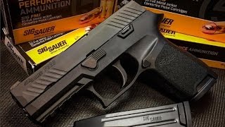 Sig P320 Compact 9mm Pistol Review [upl. by Enom770]