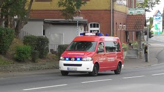 Erstmalig  Erkundung Ölspur ELW 1 Berufsfeuerwehr Mühlhausen Thüringen [upl. by Ahsiekal]