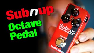 Octave Pedal Review Sub quotnquot Up – TC Electronic [upl. by Aleiram]