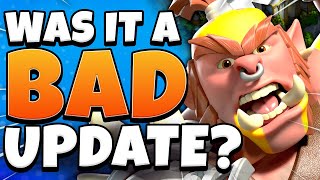 Did we OVERHYPE the Clash of Clans September Update [upl. by Yeslek]