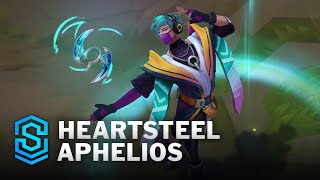 Heartsteel Aphelios Skin Spotlight  PreRelease  PBE Preview  League of Legends [upl. by Volpe]